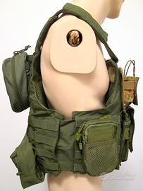 Giubbotto tattico combattimento softair SWISS ARMS