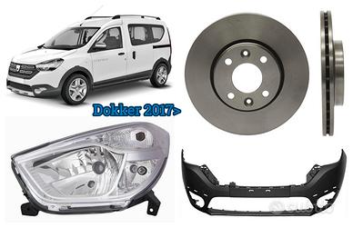 DACIA DOKKER frontale rinforzo parafango faro 17>