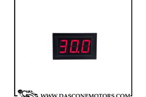 Mini Led Rosso Digital Voltmetro Tester Batteria M