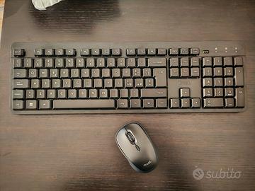 Kit nuovo tastiera mouse wireless Trust