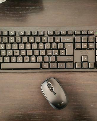 Kit nuovo tastiera mouse wireless Trust