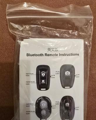 Telecomando Bluetooth per fotocamera smartphone