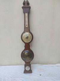 Stazione Meteo e Orologio da Parete vintage