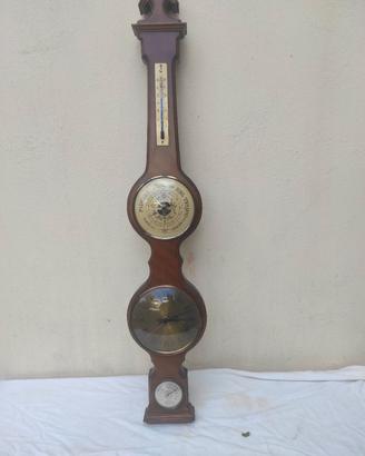 Stazione Meteo e Orologio da Parete vintage