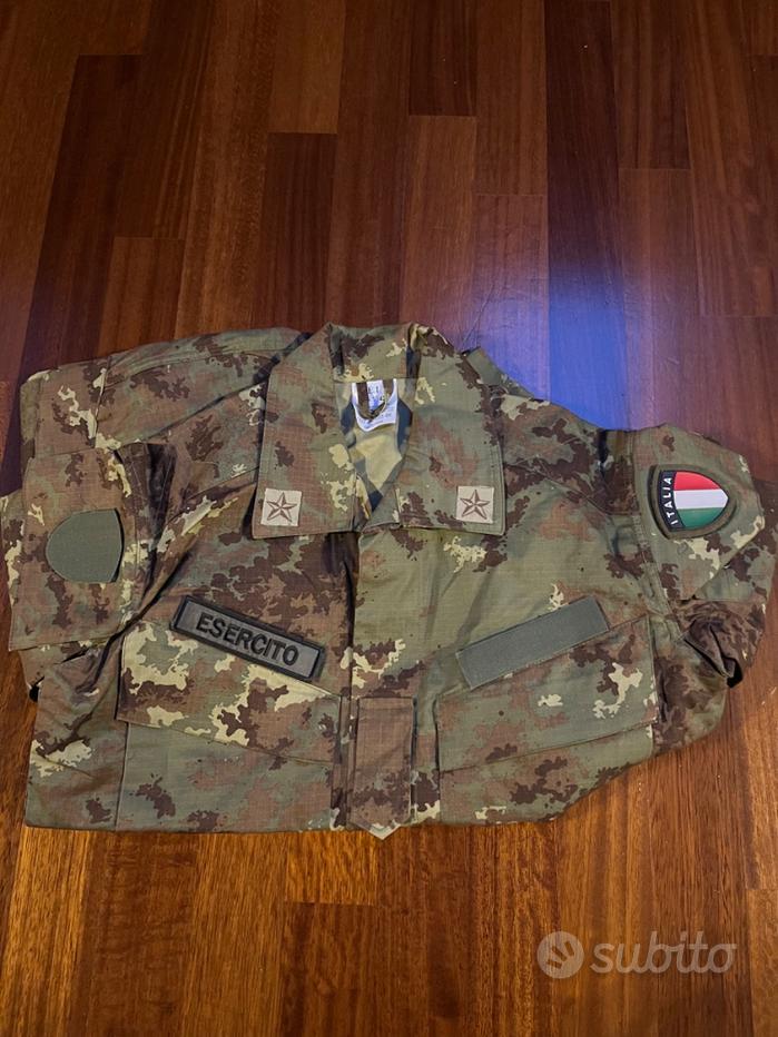 Divisa uniforme completo drop esercito italiano militare