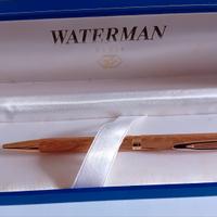 penna sfera Waterman Paris placcata oro 