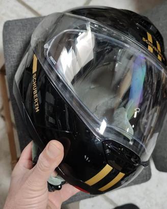 casco modulare SCHUBERTH C4 Pro Carbon Fusion Gold