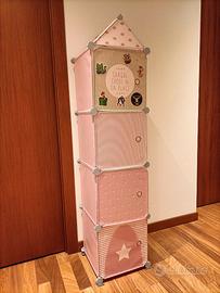 Mobile contenitore a colonna