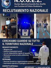 Guardie Eco Zoofile per servizio su Milano