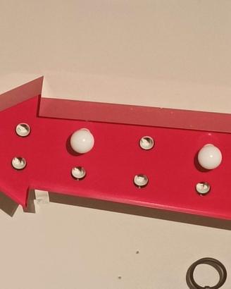 applique/plafoniera ideal lux freccia 11luci