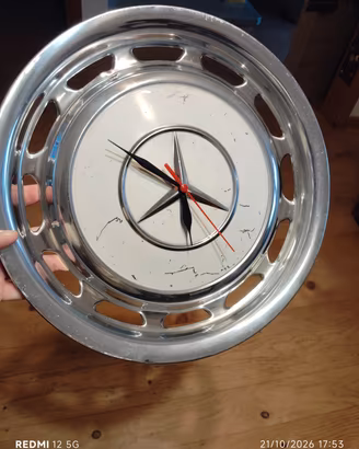orologio da parete Mercedes 