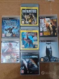 Mini collezione giochi playstation 3