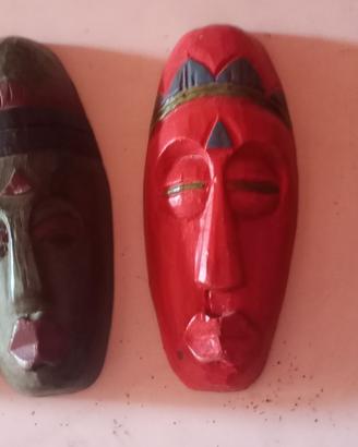 Maschera legno tribale Arte Etnica