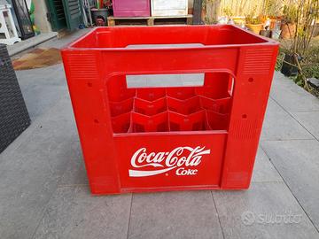 cassetta bibite coca cola vintage 