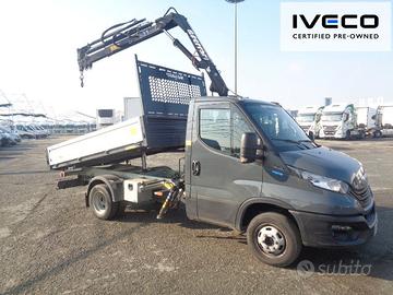 IVECO DAILY 35C14H RIBALTABILE GRU FERRARI