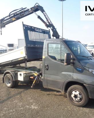IVECO DAILY 35C14H RIBALTABILE GRU FERRARI