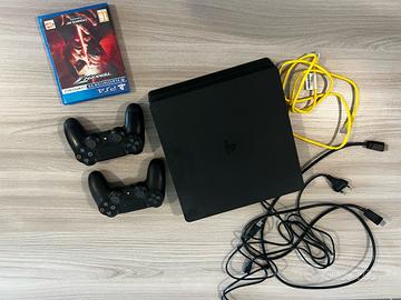 Play Station 4 + 2 controller + Tekken 7