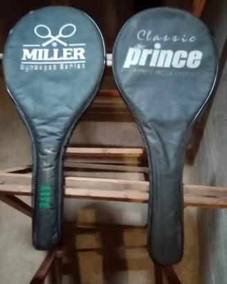 racchette tennis n. 2 Prince e Miller