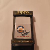 🔥 Zippo originale USA 🇺🇸 – USS Kitty Hawk 1991