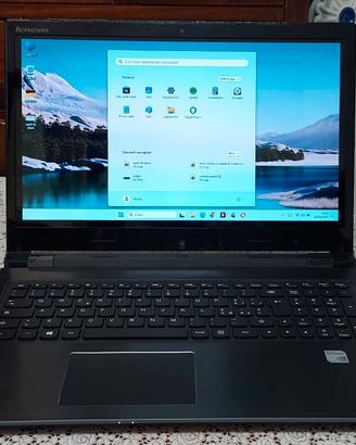 Notebook Lenovo i7 touchscreen 8GB SSD-256.
