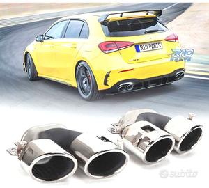 TERMINALI SCARICO MERCEDES CLASSE A W177 CLA W118 