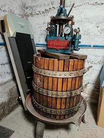 Torchio idraulico F.lli Bosello 60L