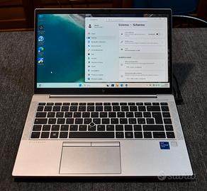 notebook portatile 14 HP EliteBook 840 G8 i7/512