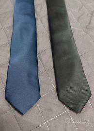 2 cravatte Cotton&Silk 