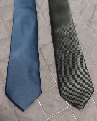 2 cravatte Cotton&Silk 