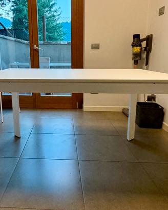 Tavolo allungabile +4 sedie calligaris