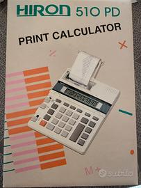 Calcolatrice da tavolo con stampante integrata