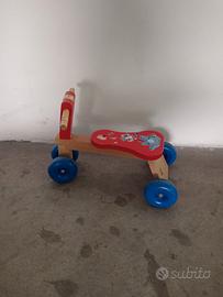 Triciclo in legno