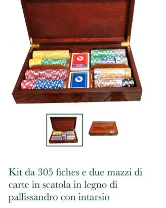 Set carte poker e fisches
