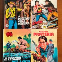 Fumetti vintage:Zagor, Akim, Tex, Collana Prateria