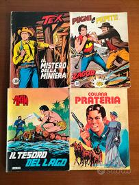 Fumetti vintage:Zagor, Akim, Tex, Collana Prateria