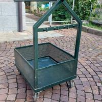 carrello porta sella da scuderia