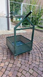carrello porta sella da scuderia