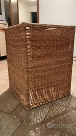 Cesto in vimini 60X60x80