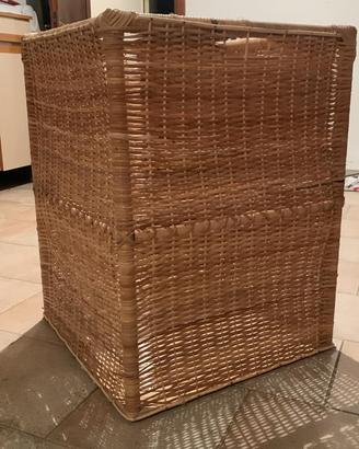 Cesto in vimini 60X60x80