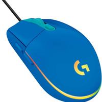 Logitech G G203 Blu Mouse Gaming 2 ORE DI UTILIZZO