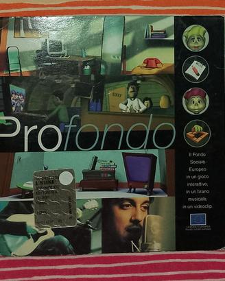 CD-ROM Roberto Angelini "Pro-Fondo" 2001 + Gioco