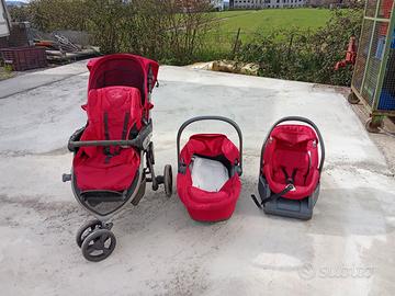 Trio completo con accessori, unisex