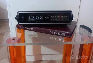 Radiosveglia Vintage Tenko – Flip Clock anni ’70