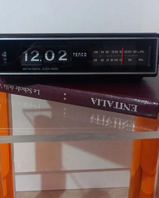 Radiosveglia Vintage Tenko – Flip Clock anni ’70