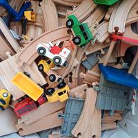 Trenino in legno Ikea