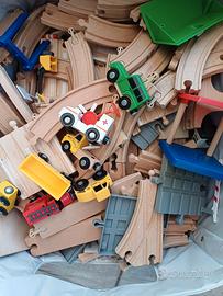 Trenino in legno Ikea