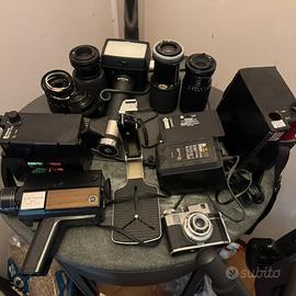 Lotto Fotografico CinepresComet II,Flash Obiettivi