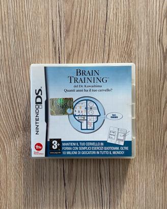Scatola vuota di Brain Training Nintendo Ds