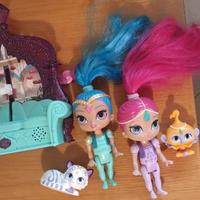 Shimmer and Shine, castello e figures