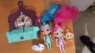 Shimmer and Shine, castello e figures